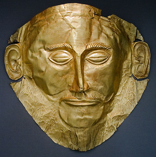 Ancient Greece: Funeral mask of Agamemnon