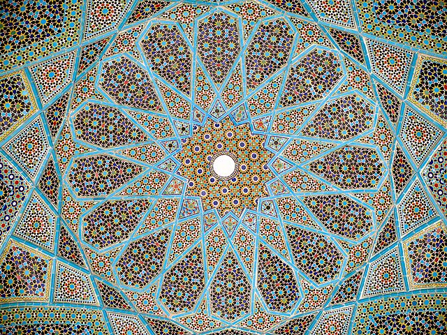Roof of the Tomb of Hafez