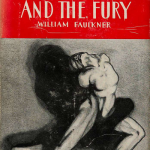 The cover of the 1929 first edition of The Sound and the Fury. A public domain image.